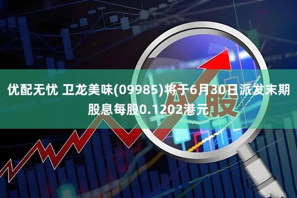 优配无忧 卫龙美味(09985)将于6月30日派发末期股息每股0.1202港元